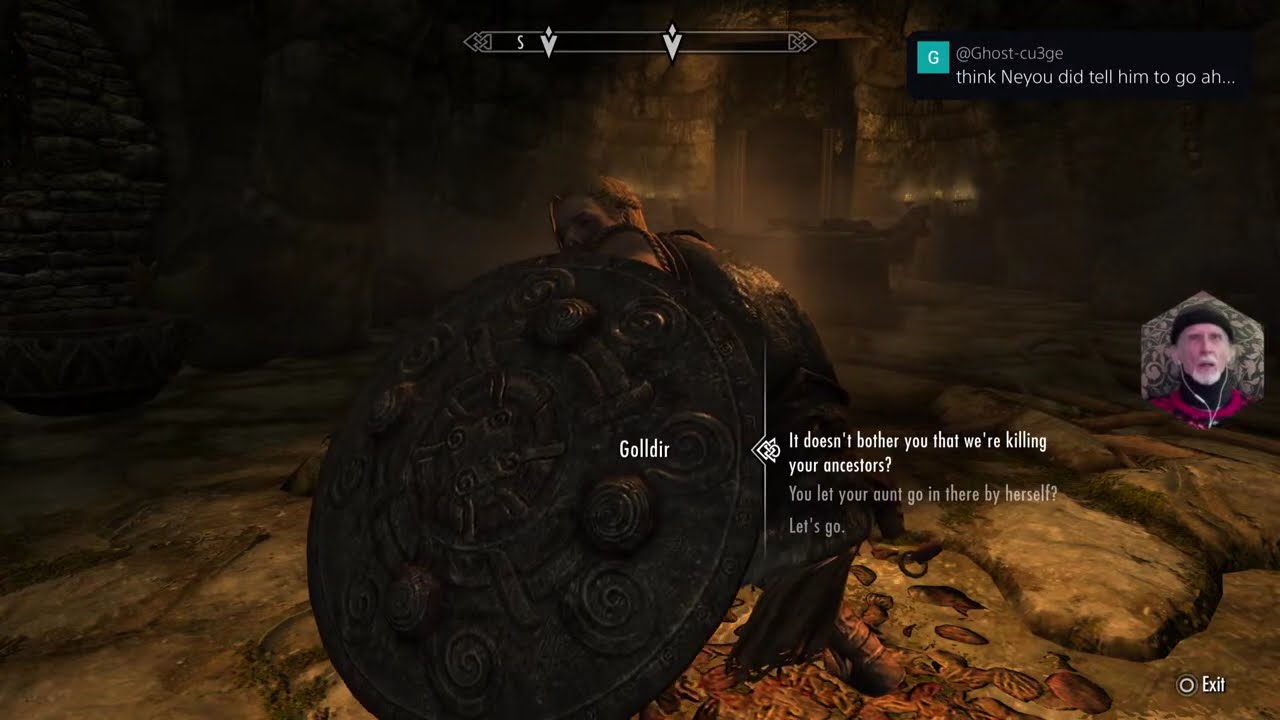 Skyrim AE PS5 Assassin Pt 71, Hillgrund's Tomb.