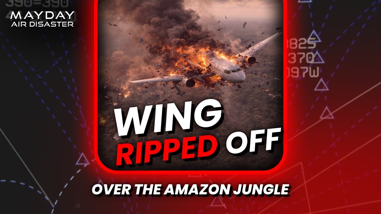 Luxury Jet Loses Wing Over Amazon Rainforest | Mayday: Air Disaster