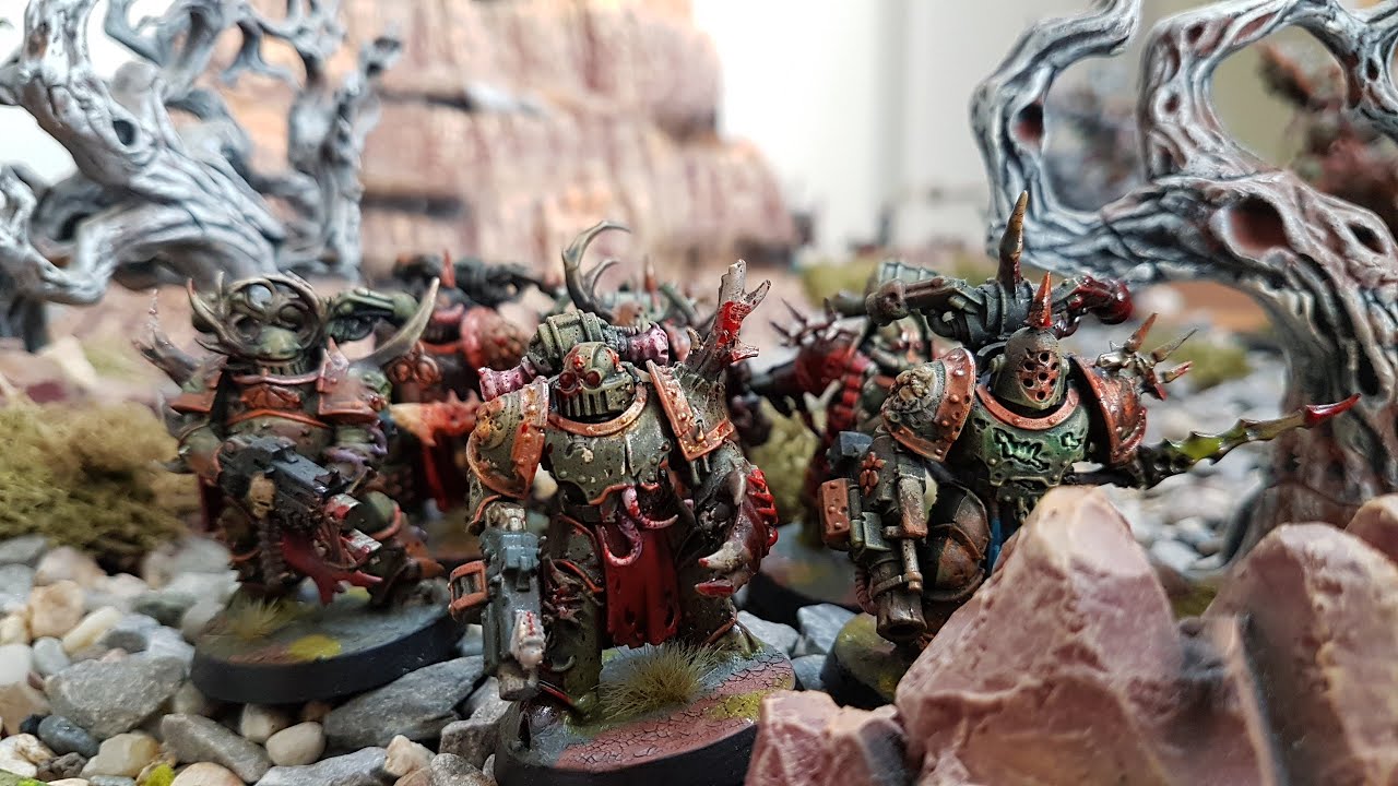Death Guard v Blood Angels 9th edition Warhammer 40k battle report