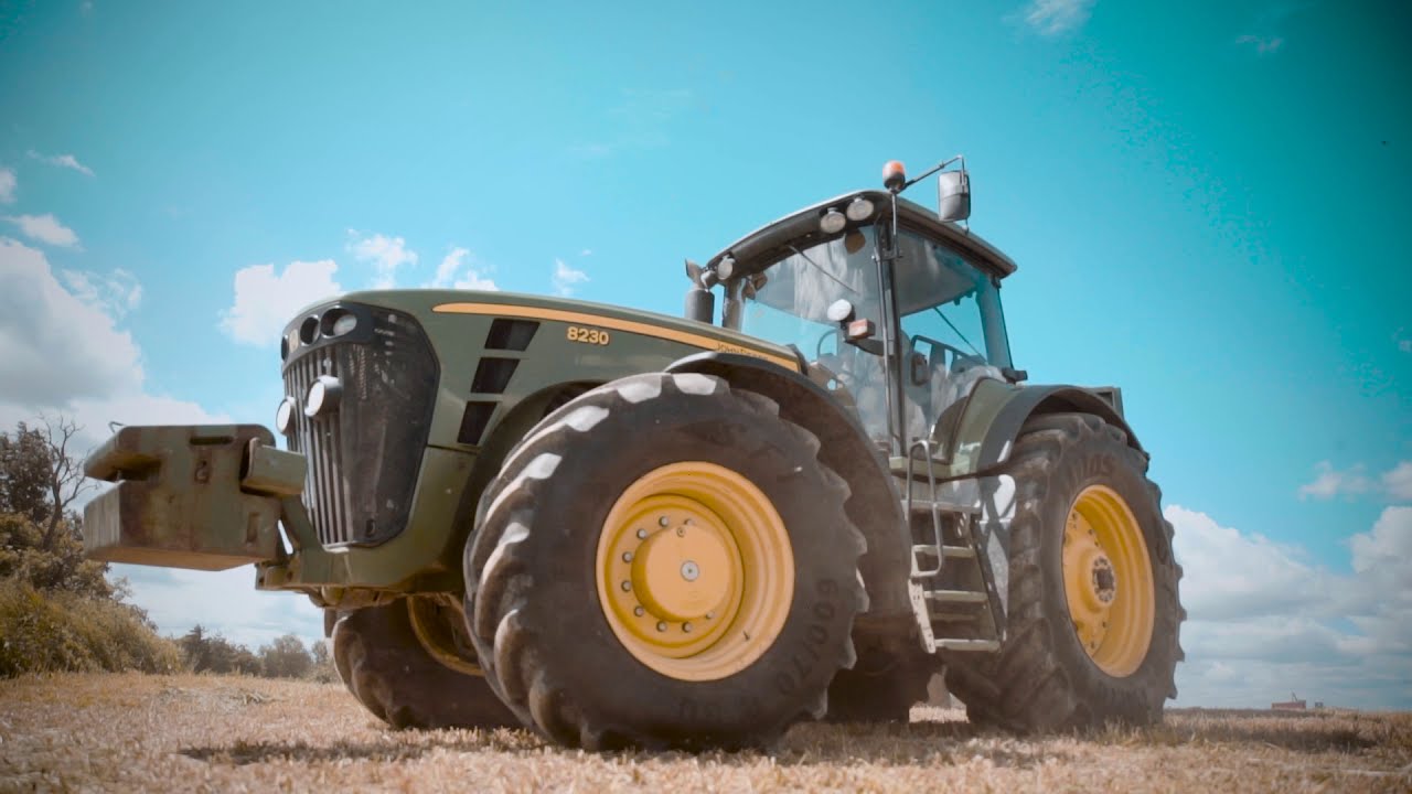 John Deere / CASE / GRASS SILAGE/ Senáže hrachu 2020/