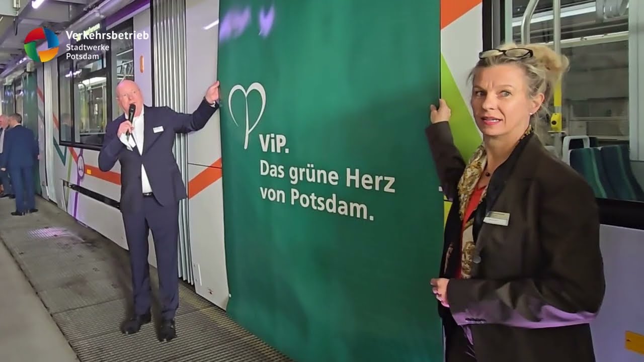 Unsere TRAMLINK für Potsdam - Präsentation am 24. März 2025