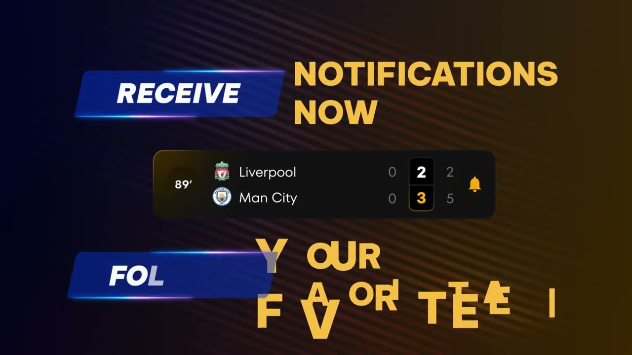 Uniscore &ndash; The Fastest Live Football Score App