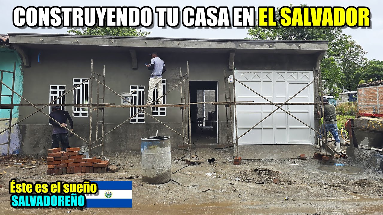ESTO CUESTA CONSTRUIR UNA CASA PEQUEÑA EN EL SALVADOR 😱