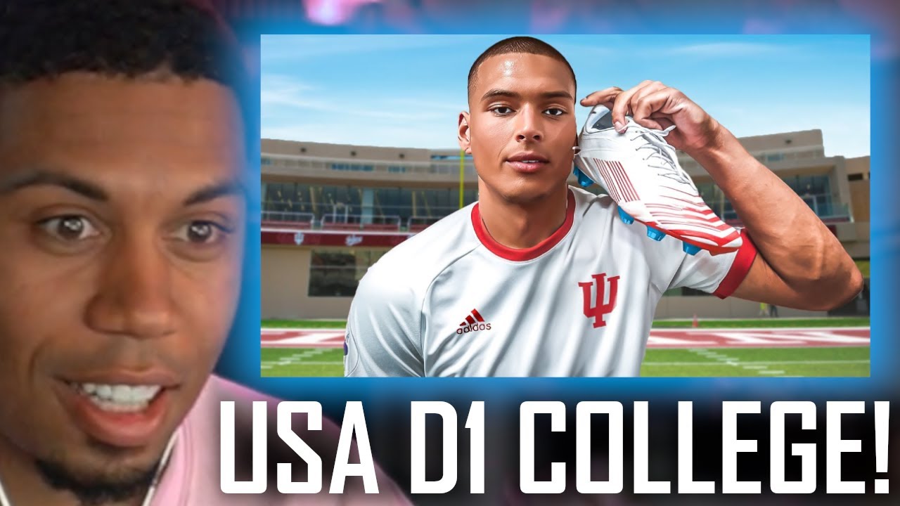 ICH WILL AUF EIN COLLEGE😳....WIE GUT SIND DIE SPIELER AUF EINEM D1 COLLEGE IN AMERIKA?😂