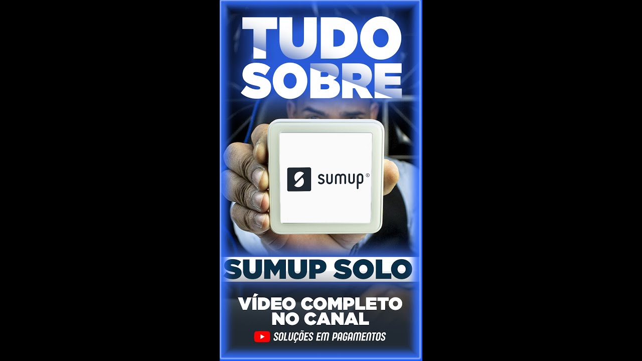 NOVA MAQUINA DE CARTÃO SUMUP SOLO  