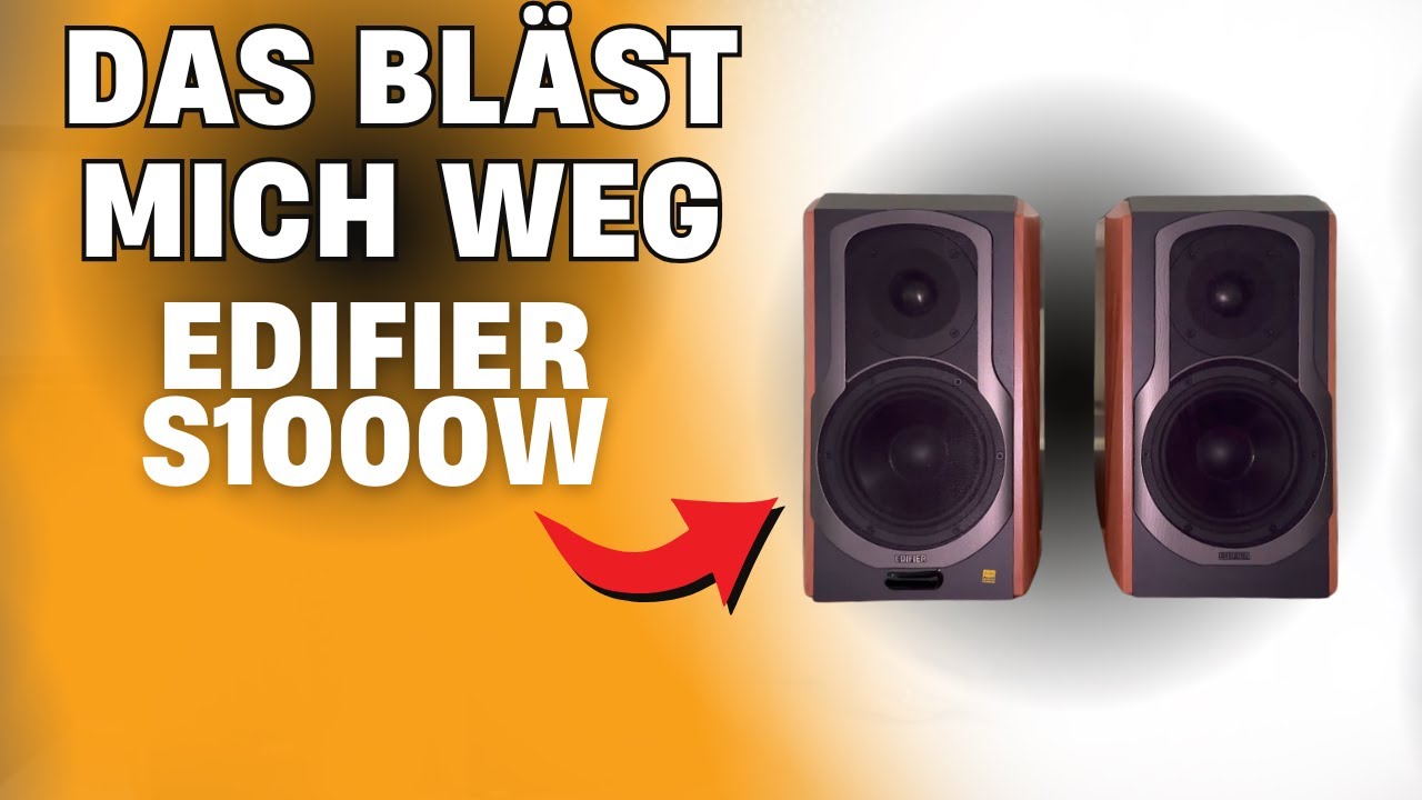 Edifier S1000W Test 2025 | High-End Regallautsprecher mit WLAN & Mega Sound 🔥🔊
