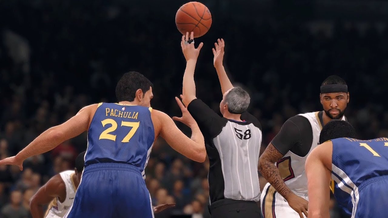 NBA Live 18 - New Orleans Pelicans vs Golden State Warriors - Gameplay (HD) [1080p60FPS]