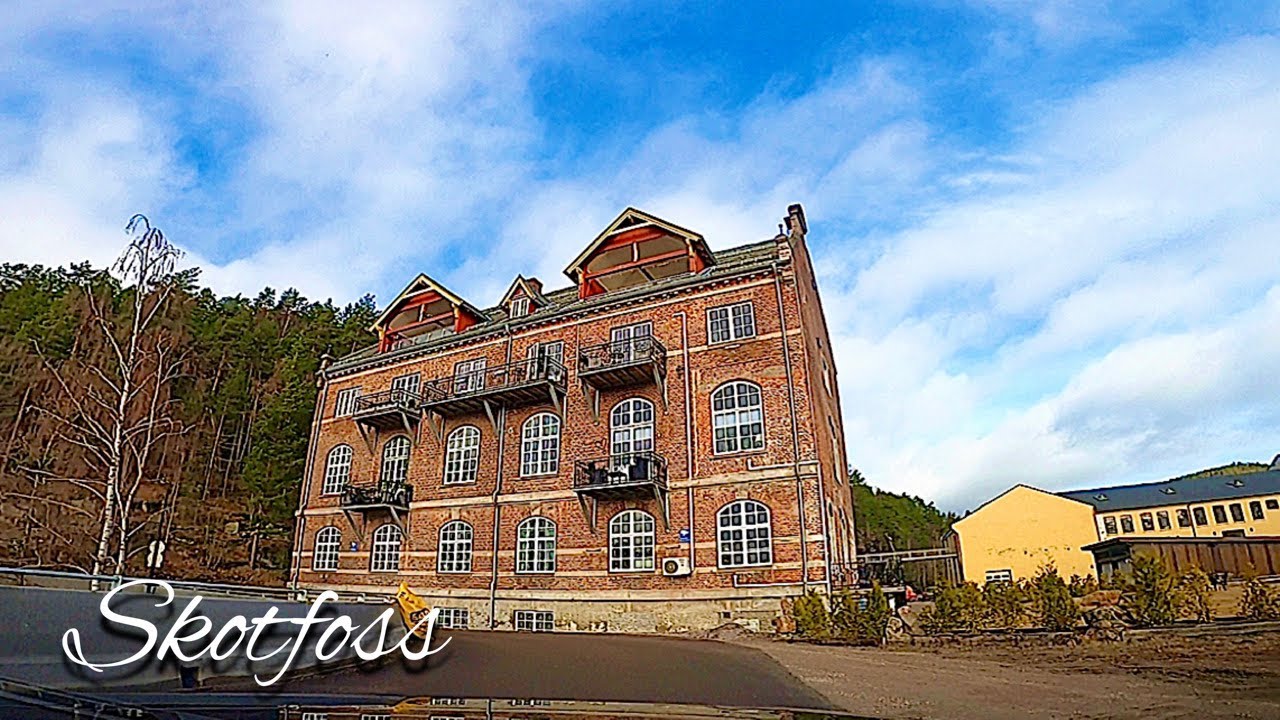 Skotfoss, a village in Norway