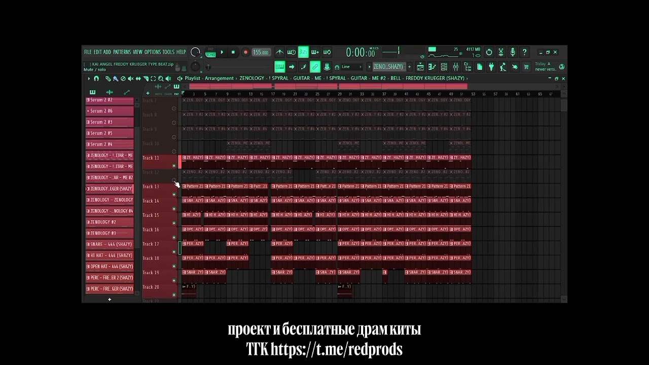 HOW TO MAKE KAI ANGEL FREDDY KRUEGER TYPE BEAT