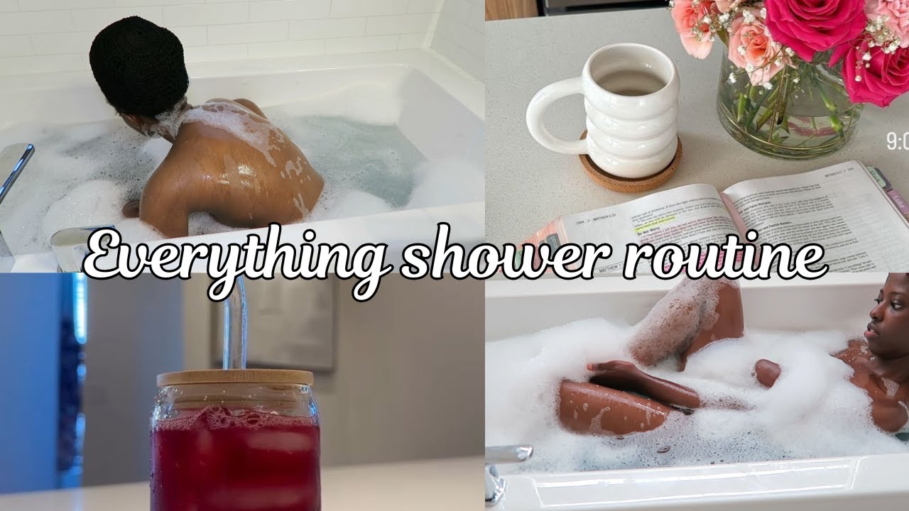 EVERYTHING SHOWER ROUTINE 🎀🛁🌸🫧 | Smell Good All Day | Body & Skincare