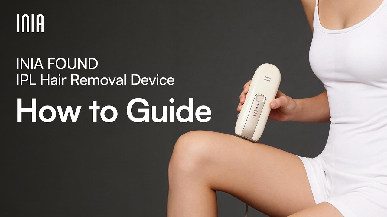 How to Use INIA FOND IPL Hair Removal Device