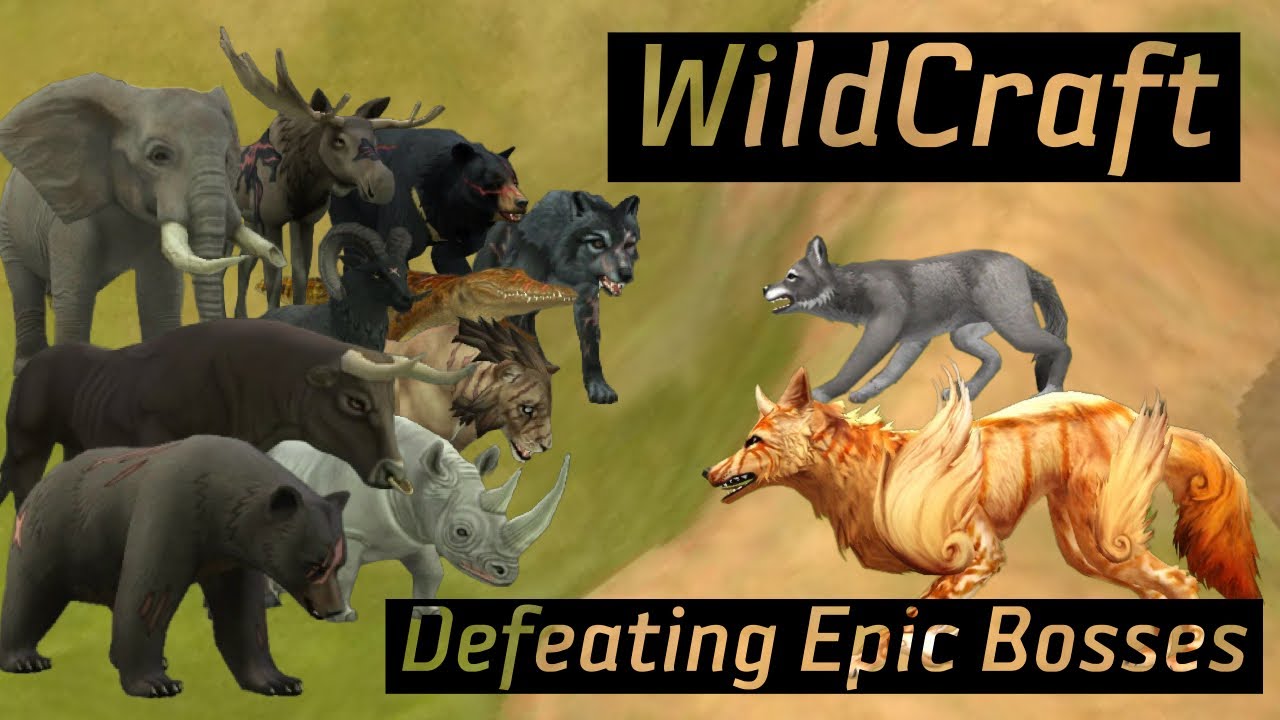 Defeating Epic Bosses With Level 173 Wolf With ONLY The Pet In WildCraft | Part 1