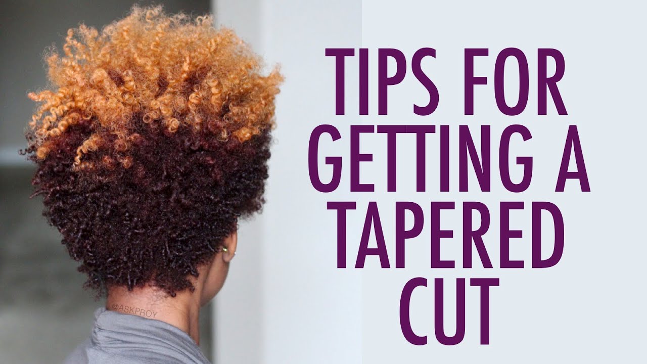 WATCH THIS before CUTTING YOUR Natural Hair | Tapered Cut