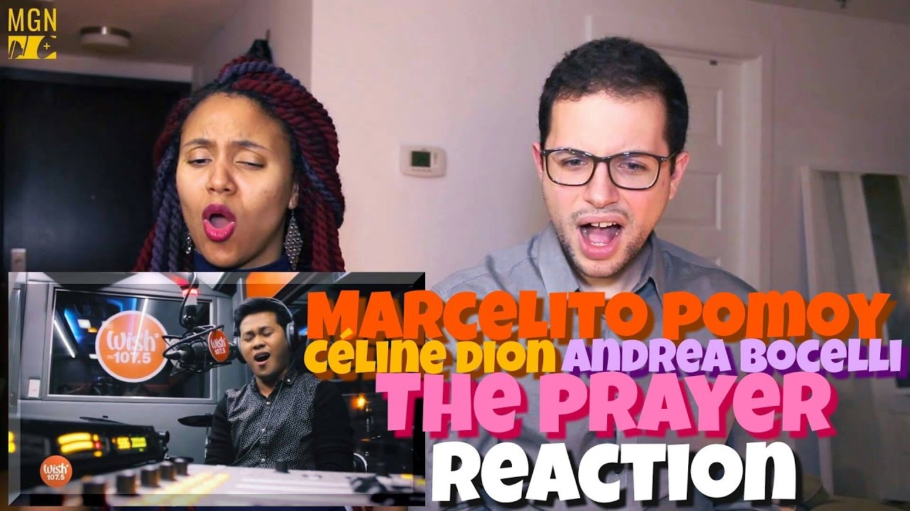Marcelito Pomoy - The Prayer (Celine Dion/Andrea Bocelli) Reaction