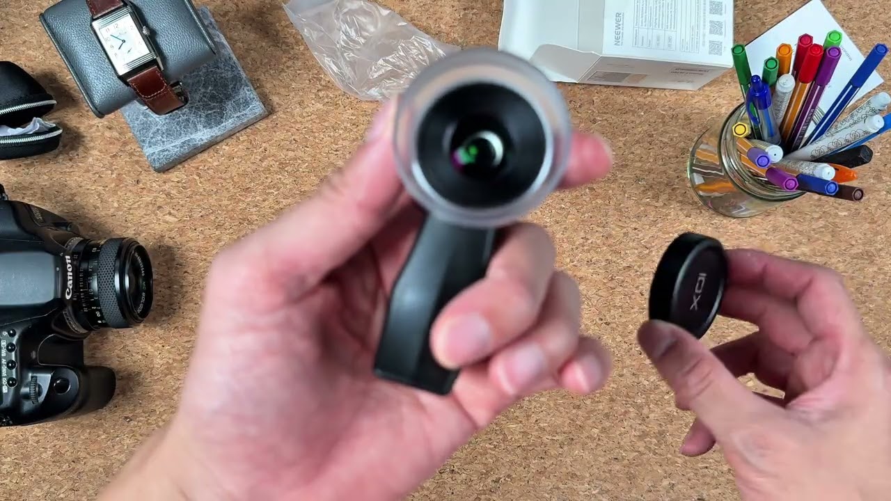 Are Macro Lenses For Phones Worthwhile? Hands On Review - Neewer LS-28 Pro 10x Macro Lens