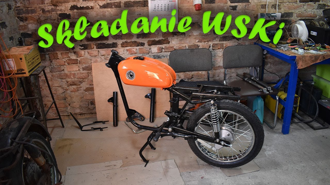 Składanie WSK 175 Kobuz, przedstawienie krok po kroku. 🏍️