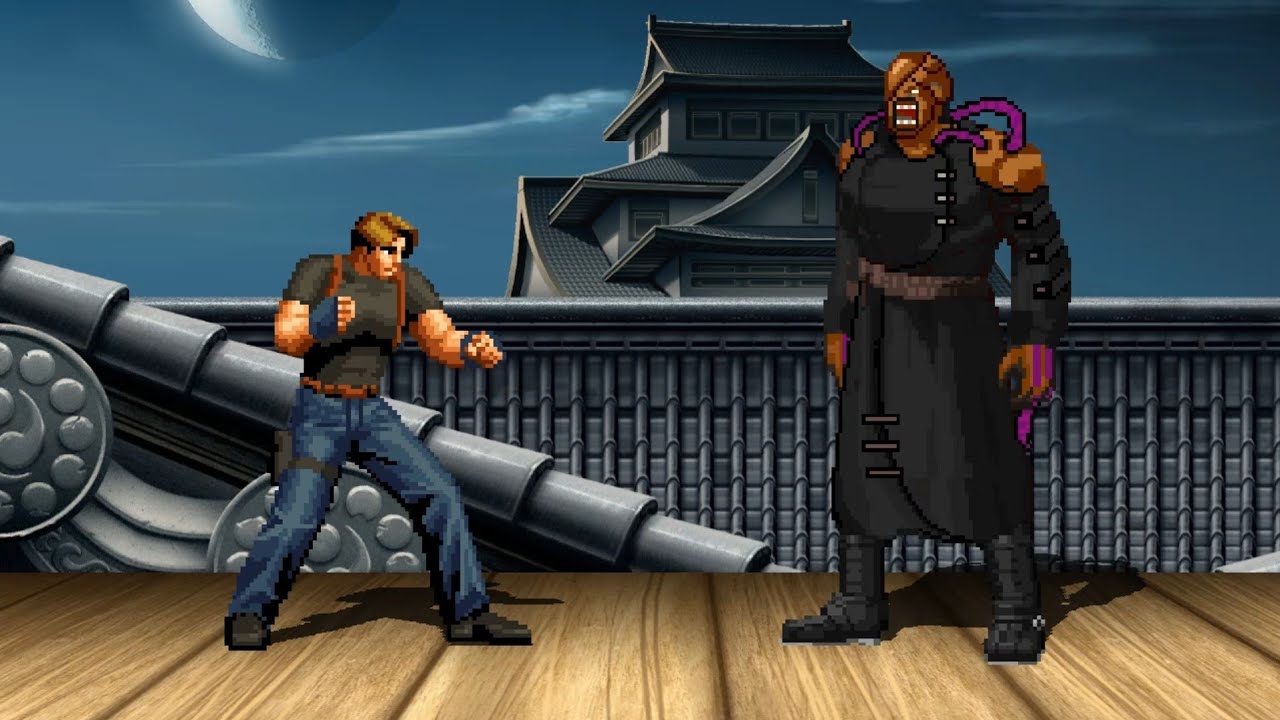 LEON S KENNEDY vs NEMESIS - High level insane fight❗