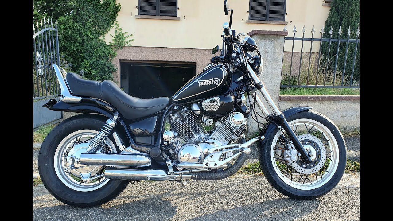 Shiny Yamaha xv 1100 virago