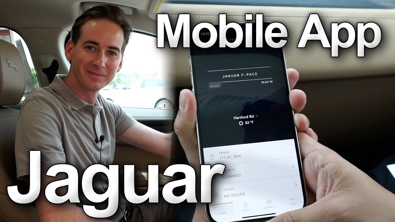 How to Use Jaguar Mobile App for Your 2023 Jaguar