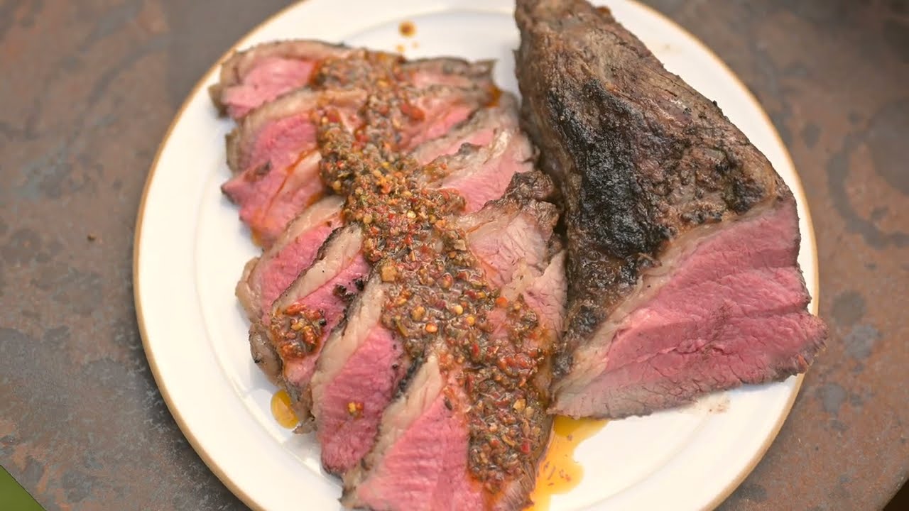 How To Cook Tri Tip On The Grill - (Rump Tail)