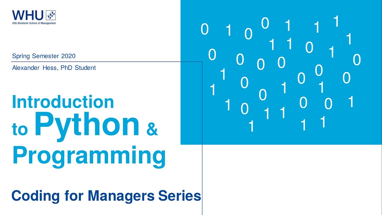 Ch.7: Sequential Data | Intro to Python & Programming | Coding for Managers Series