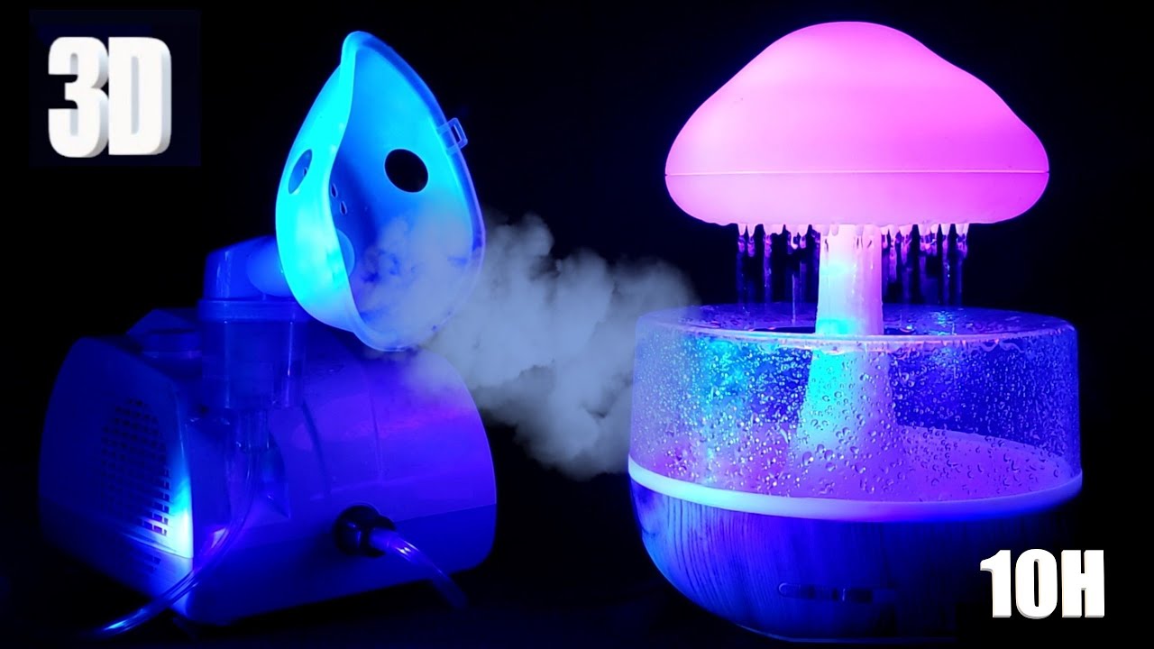 АСМР: 3D-аэрозоль и удивительный дождь для сна и отдыха🌧️