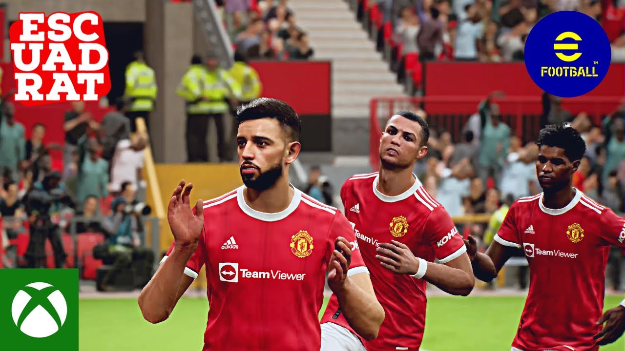 4K HDR10 60FPS &mdash; eFootball 2022 (PES 2022) Manchester United VS Barcelona &mdash; Xbox Series X