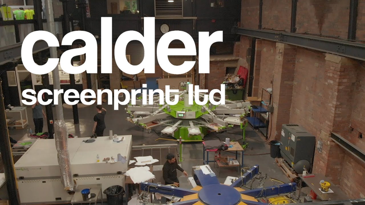 How are printed T-Shirts made? LewSpeight does Calder ScreenPrint