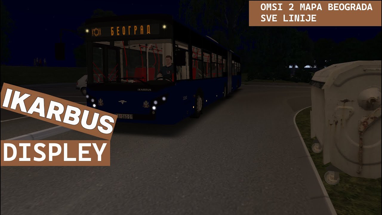 OMSI 2 DISPLEY LINIJE - IKARBUS 218M (2017)