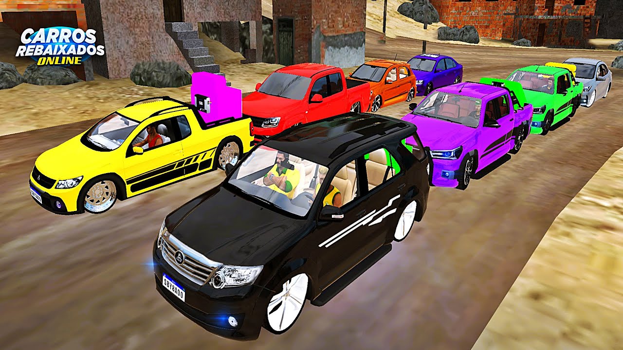 CARROS REBAIXADOS ONLINE | ENCONTRO DOS CARROS REBAIXADOS VW vs TOYOTA