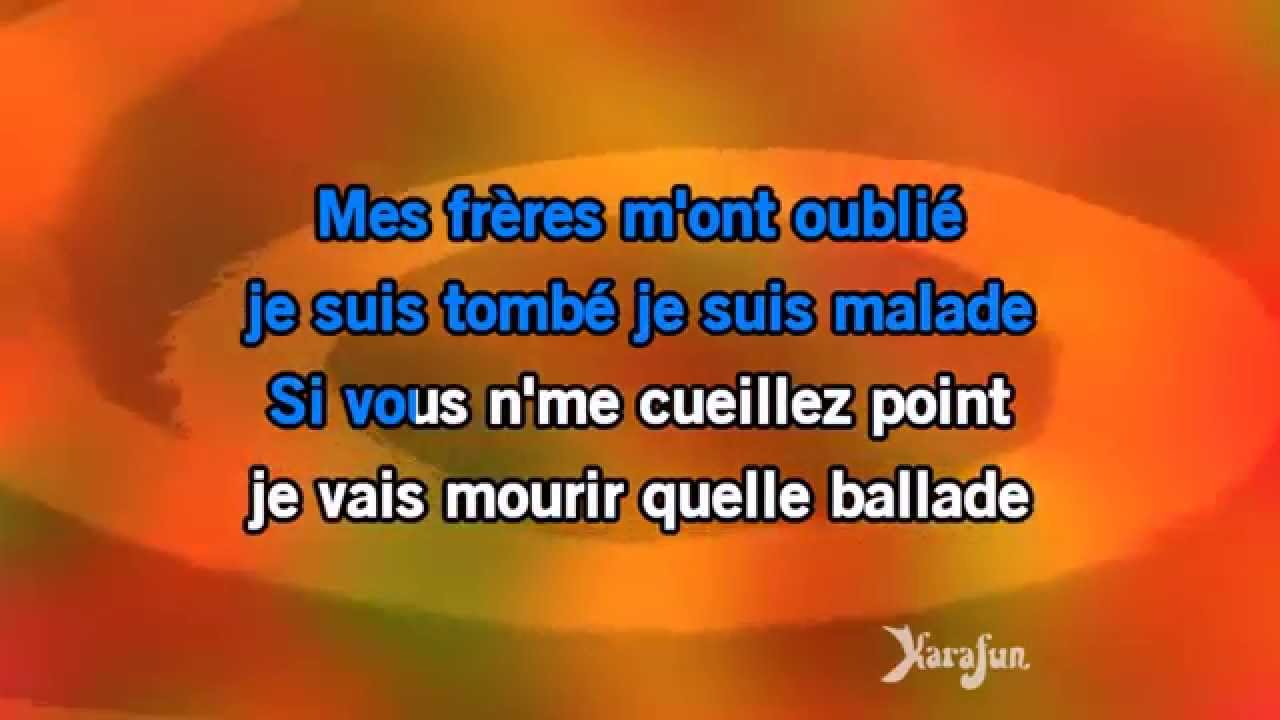 Karaoké Le petit bonheur - Dalida *