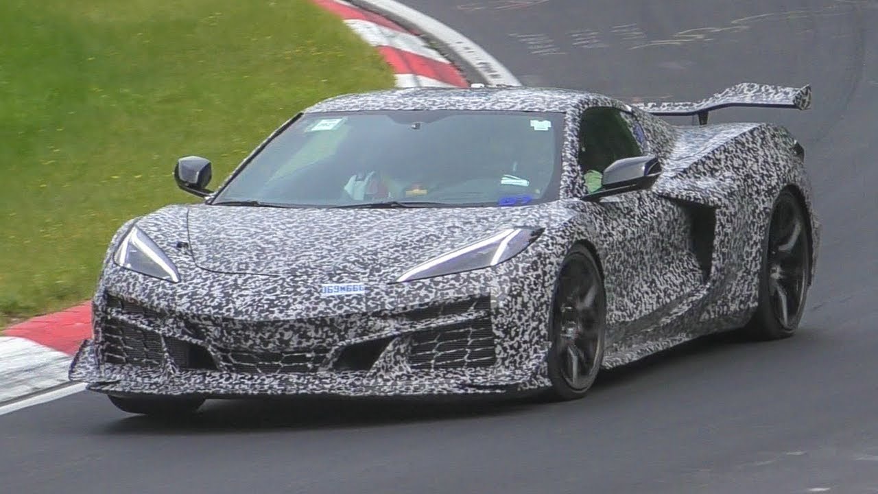 2023 CORVETTE Z06 Z07 *FLAMES* TESTING HARD Nurburgring