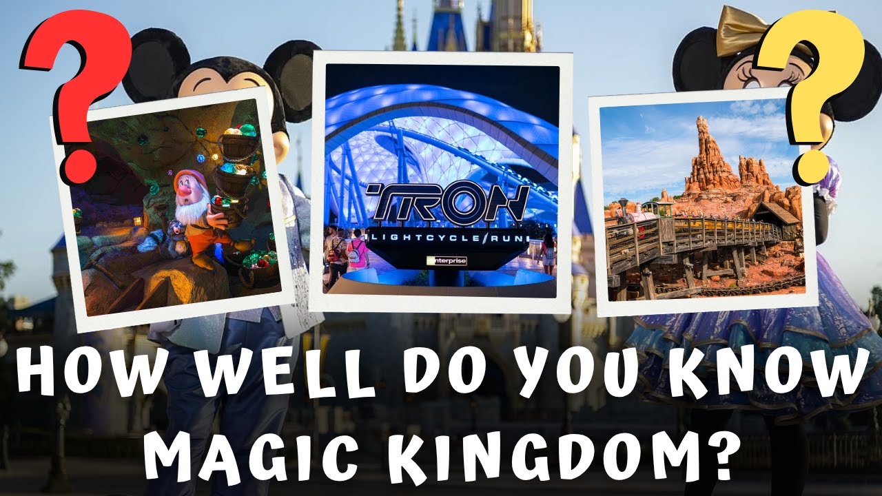 Walt Disney World Quiz | How Well Do You Know Magic Kingdom? | Picture Quiz | Orlando Florida