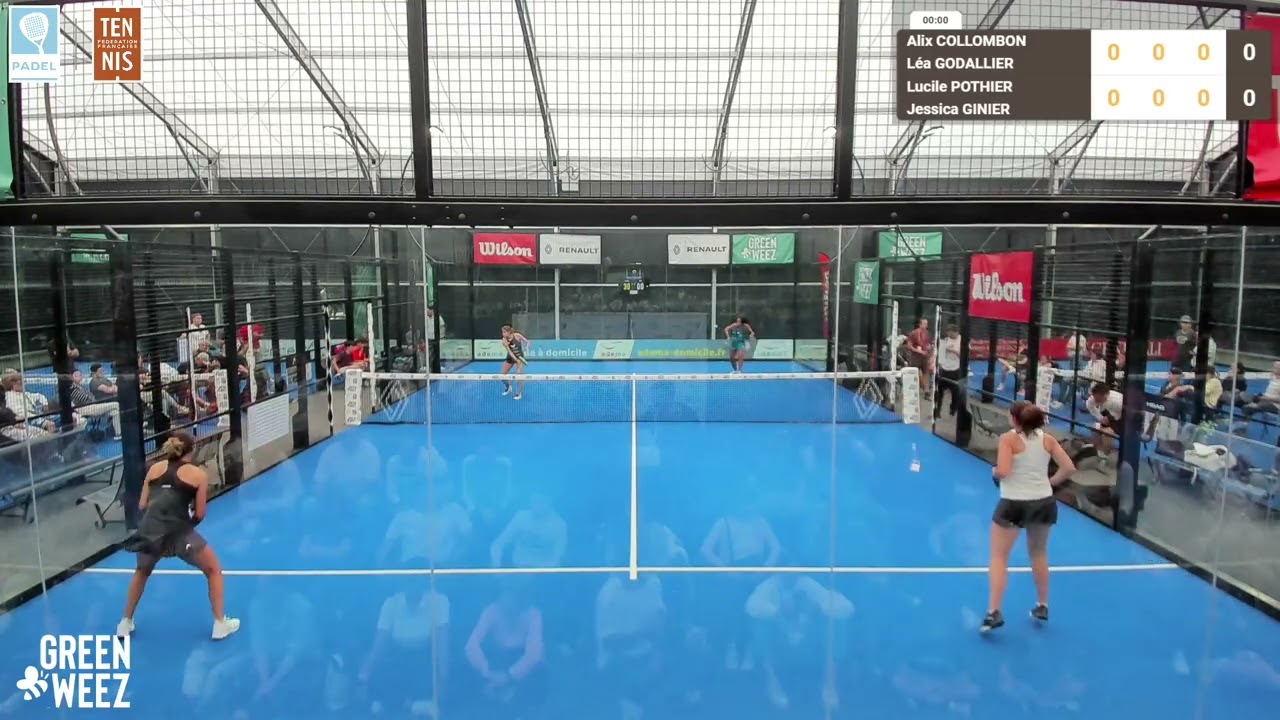 FFT Padel Tour Perpignan 2023 - Finale dames - Collombon / Godallier vs Ginier / Pothier