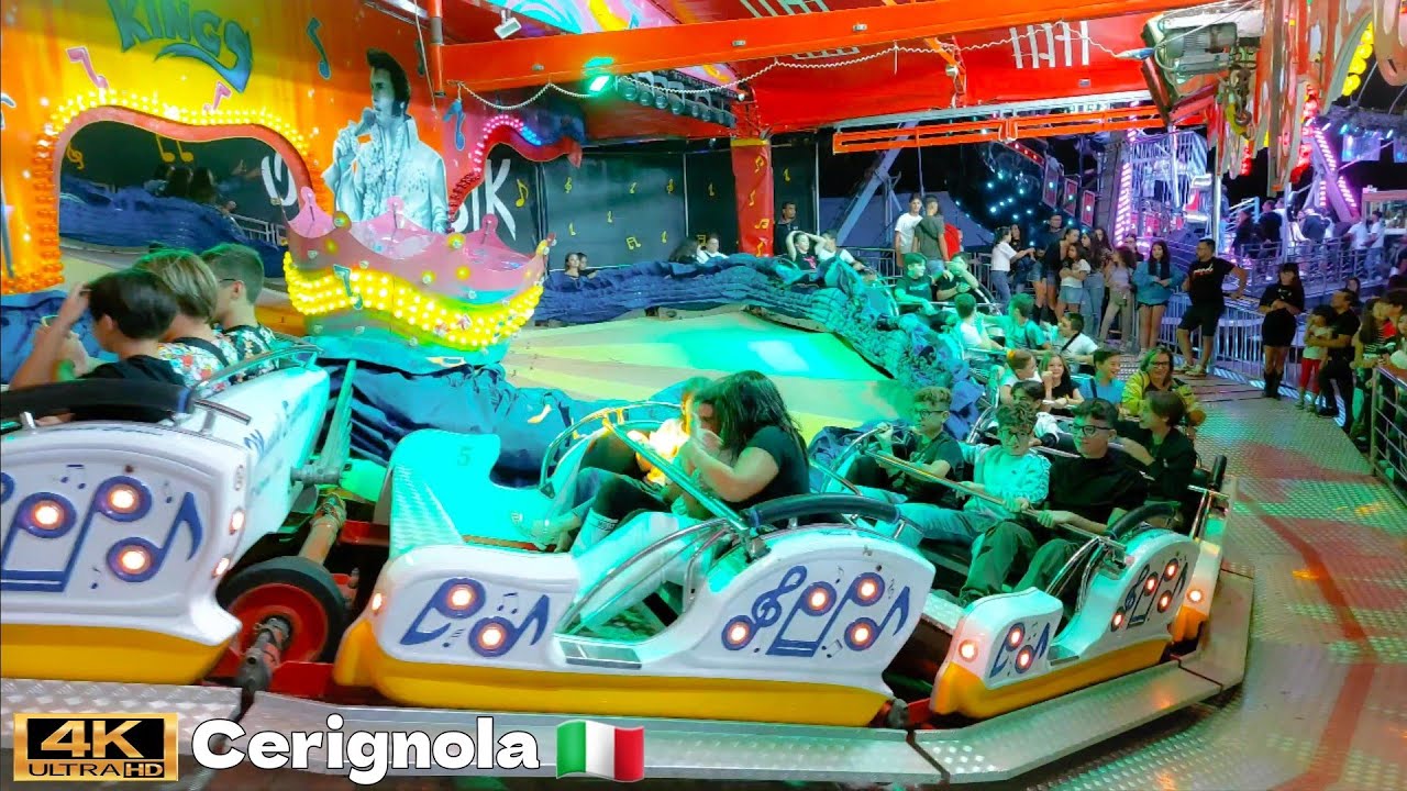 MUSIK EXPRESS Giostre 2023 🇮🇹  Lunapark 4K Cerignola