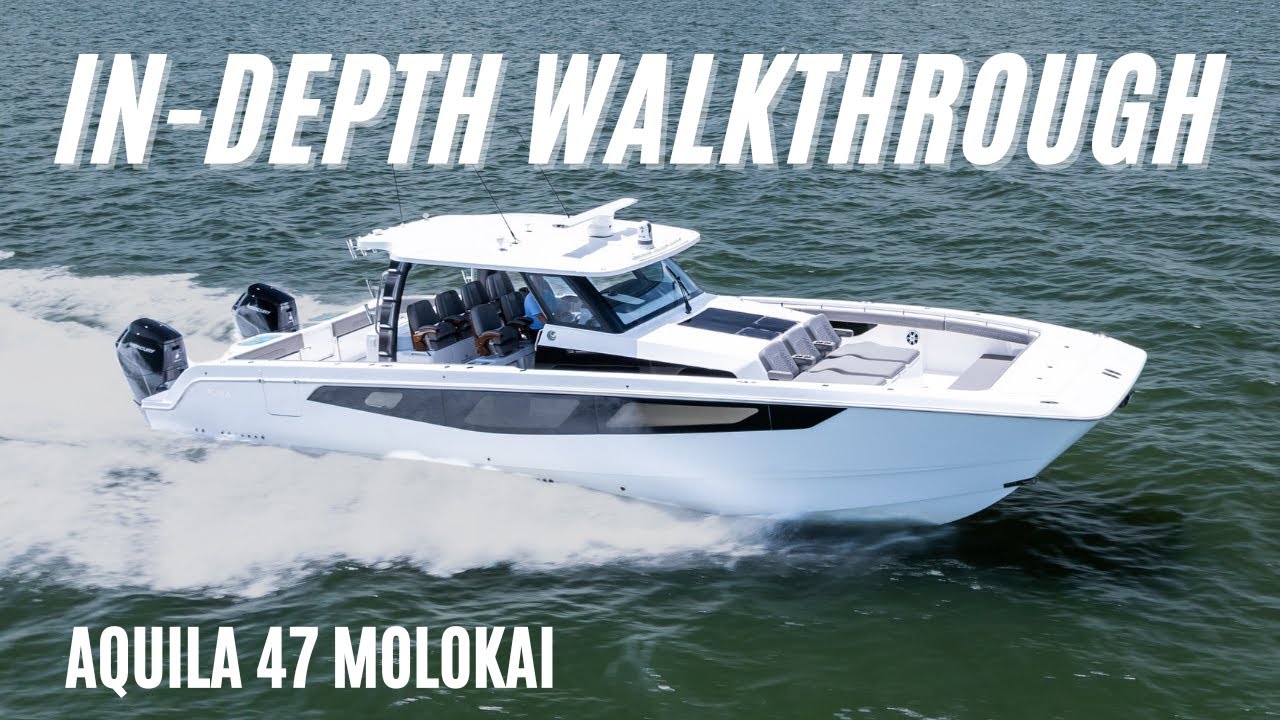 Welcome Aboard The Aquila 47 Molokai!