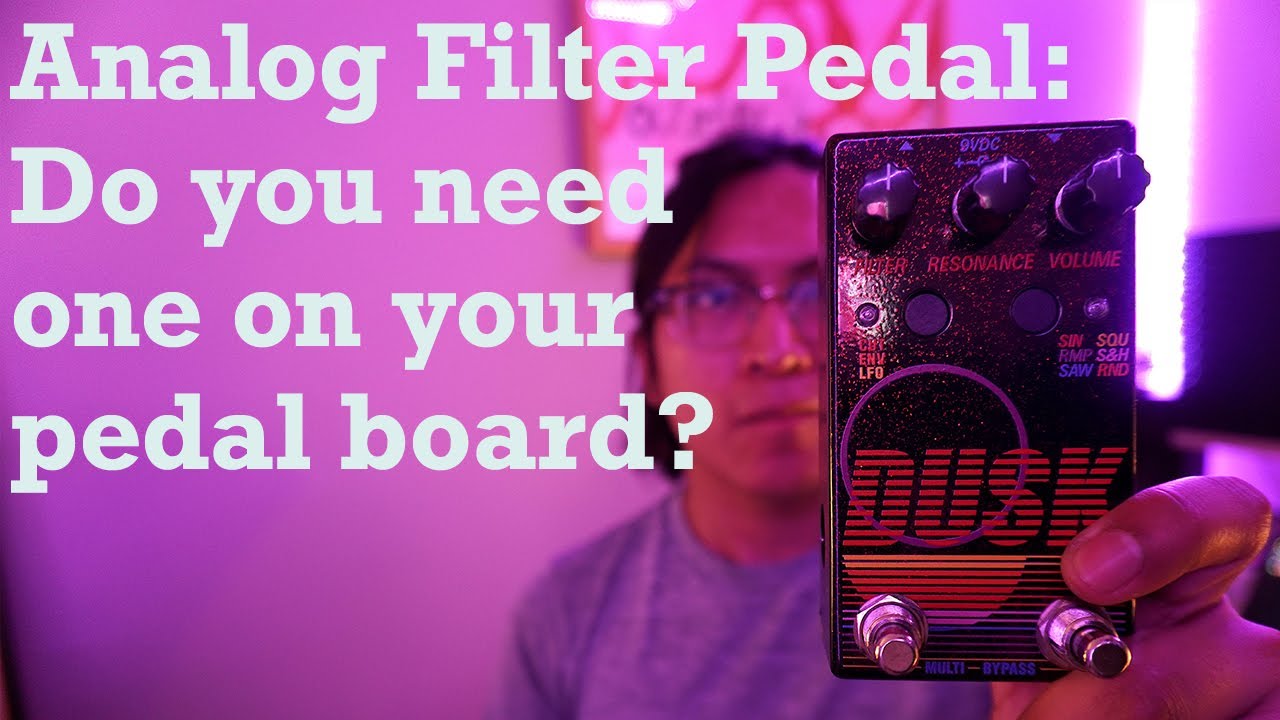 Dr. Scientist Dusk Analog Filter Pedal Review - Tons of modulation from a tiny box!