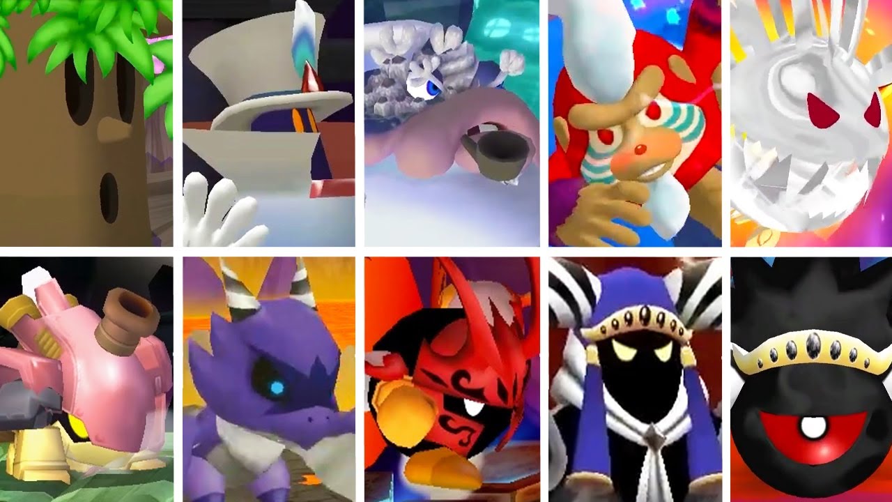 Kirby's Retro Dreamland (KRtDL Texture Mod) - All Bosses & EX Bosses