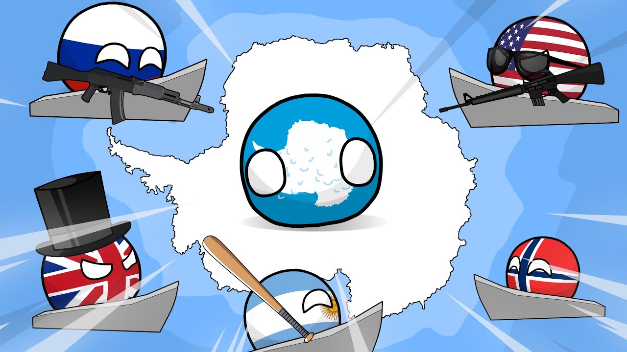 History of Antarctica | Countryballs