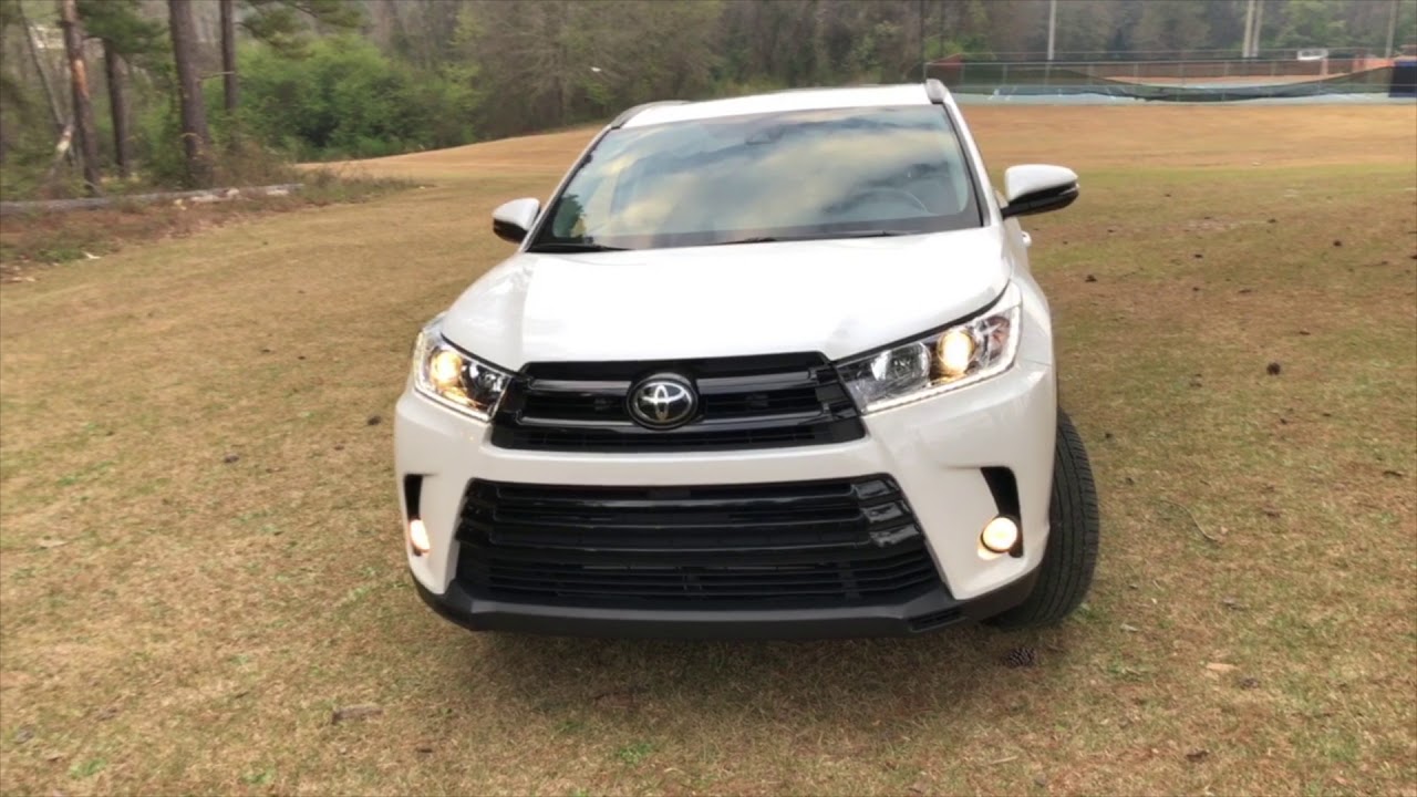 Best Detailed Walkaround 2017 Toyota Highlander SE V6 AWD
