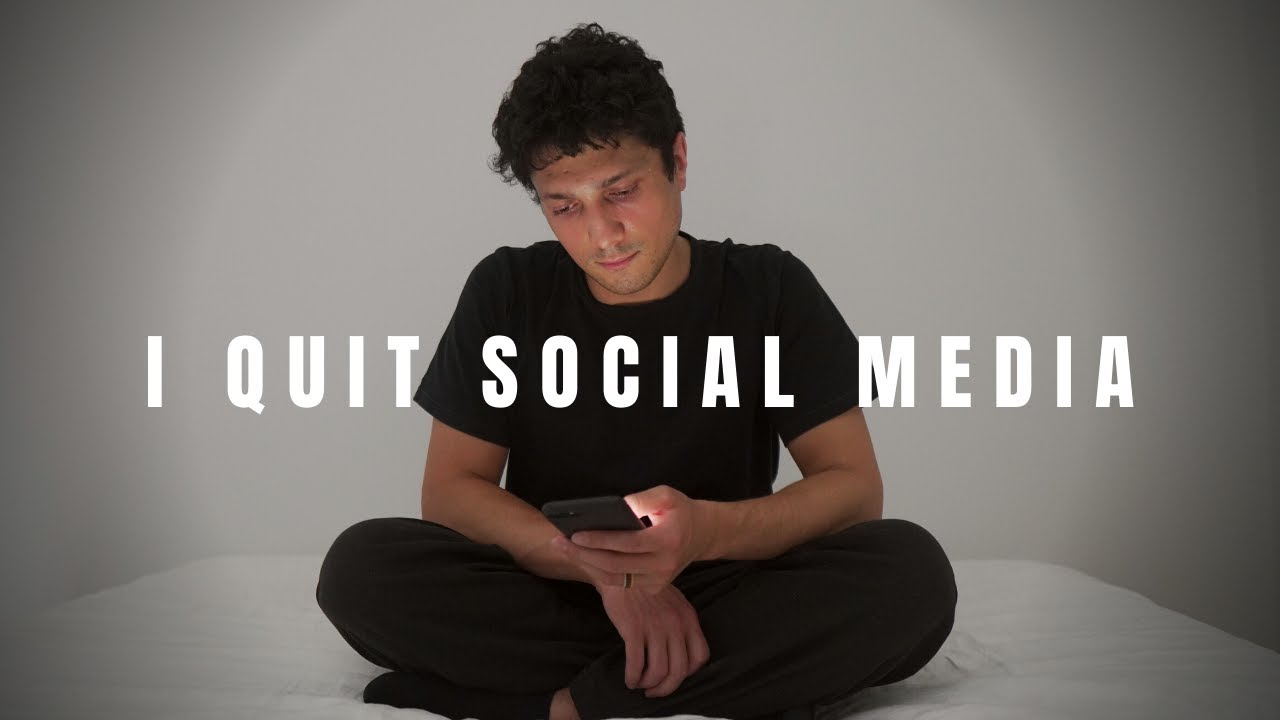 I QUIT SOCIAL MEDIA ( for good ) and here's why you should too
