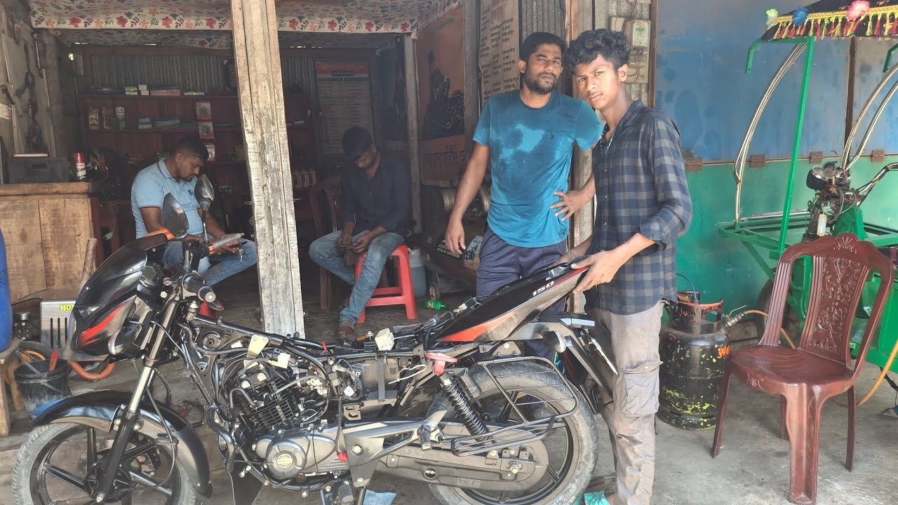 Pulsar bike servicing