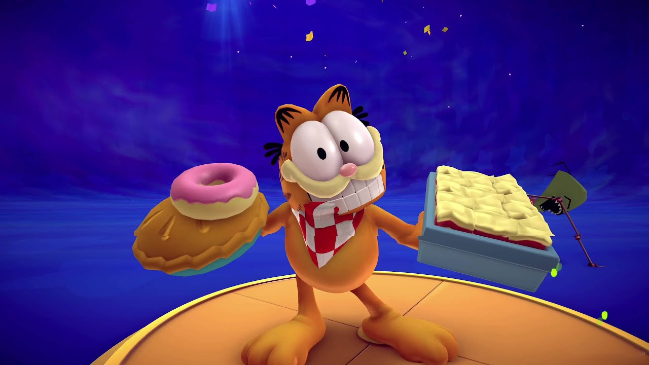 Nickelodeon All-Star Brawl - Garfield DLC Gameplay