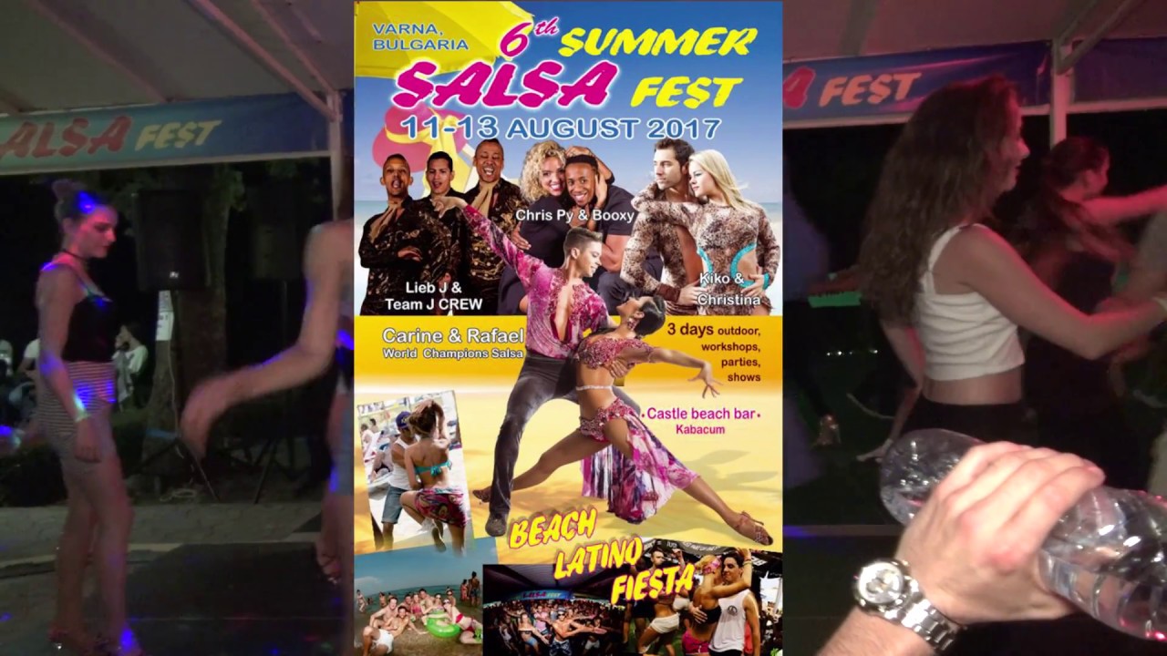 Onur Koda & Alexandra Shtetinska ( SALSA ) - 6th Summer Salsa Fest Varna - ( #168 )