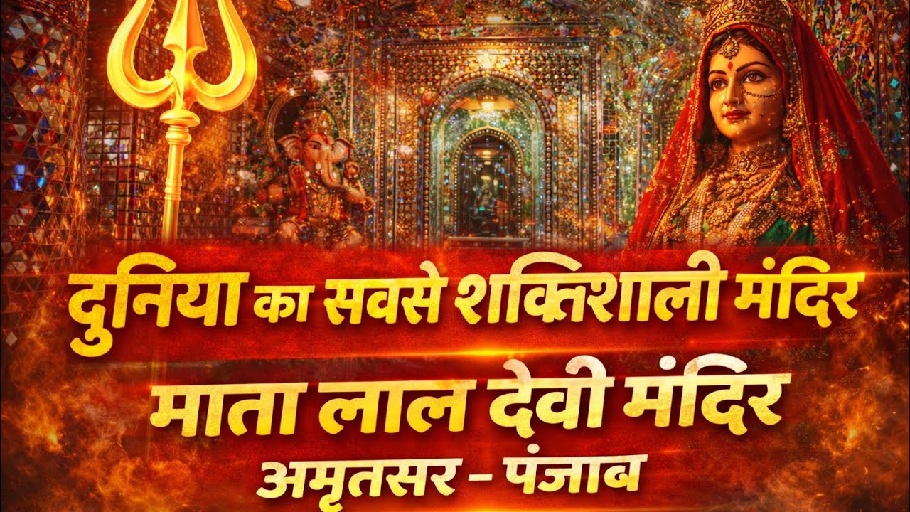 दुनिया का सबसे अनोखा माता लाल देवी मंदिर | Amritsar Punjab 🙏✨#shiv #premanandjimaharaj #krishna 