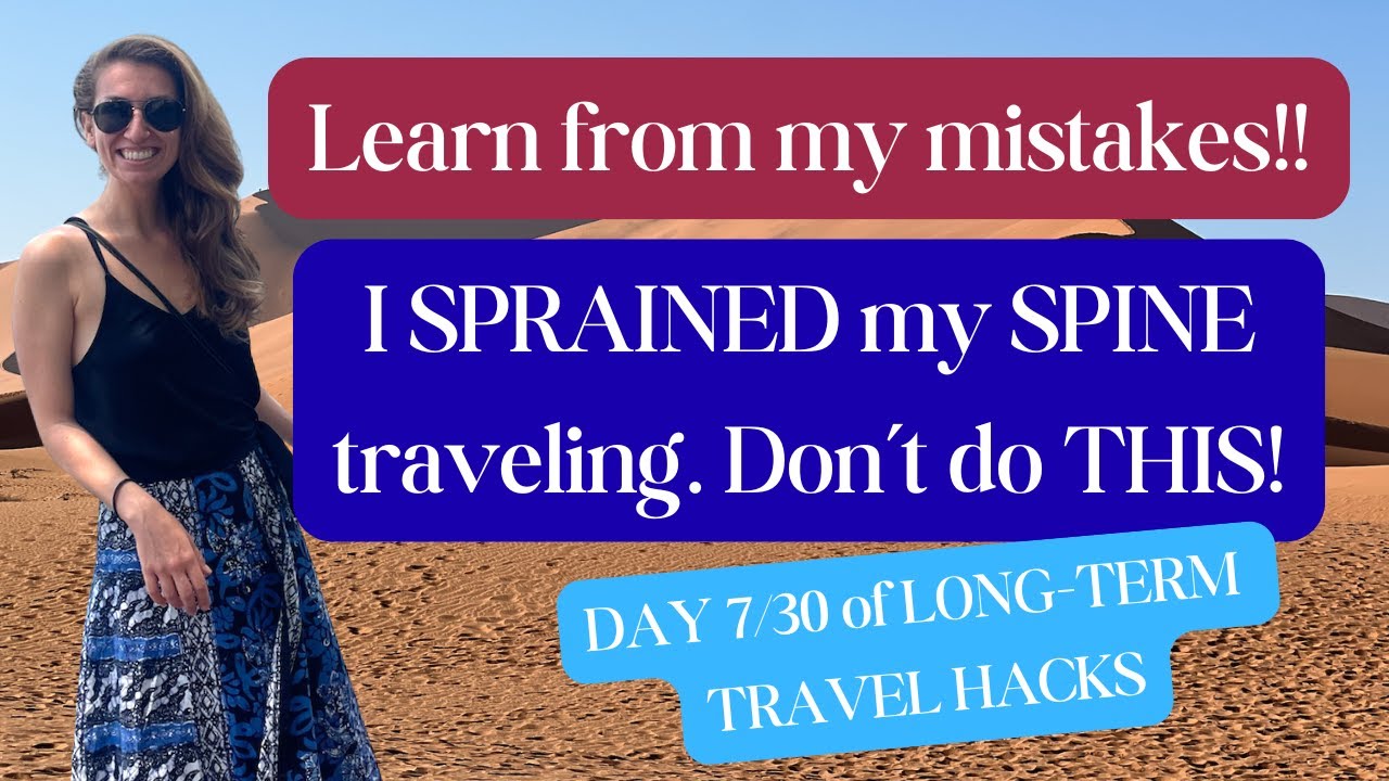 How to pick a backpack for long-term travel #traveltips for #longtermtravel
