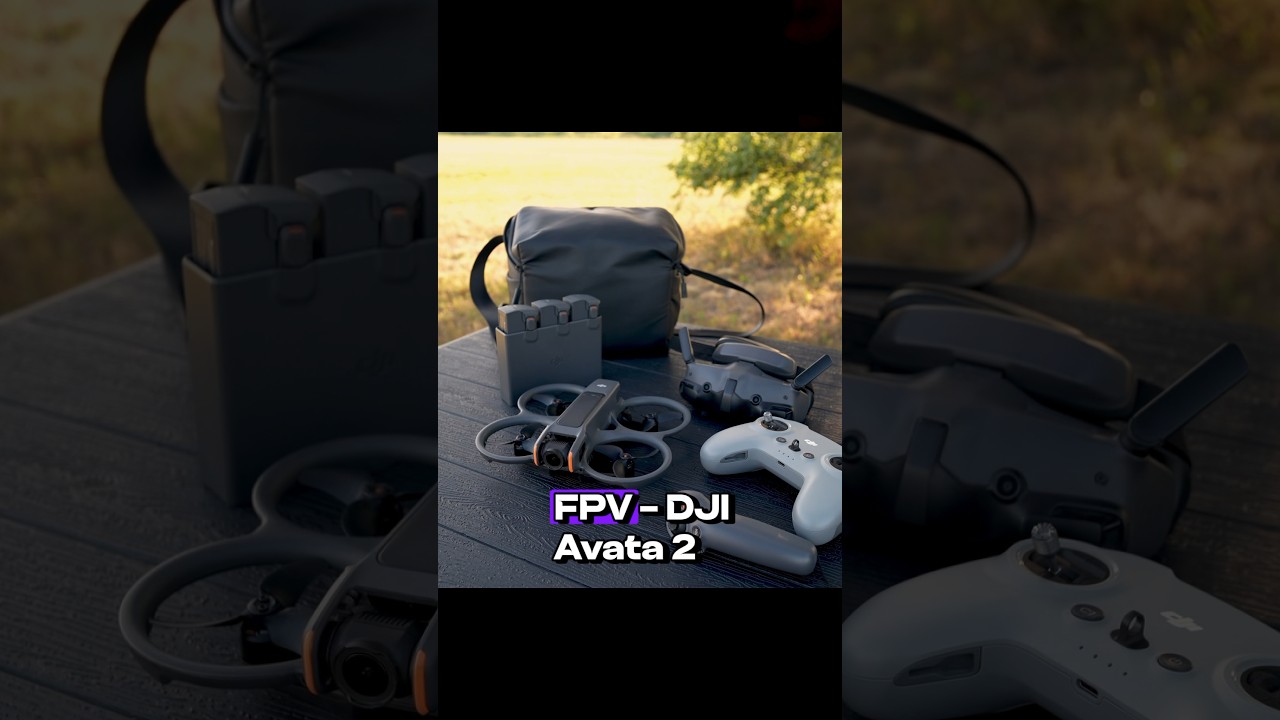 Jak sterować dronem FPV DJI Avata 2 🤔 #drone #dji #fpv