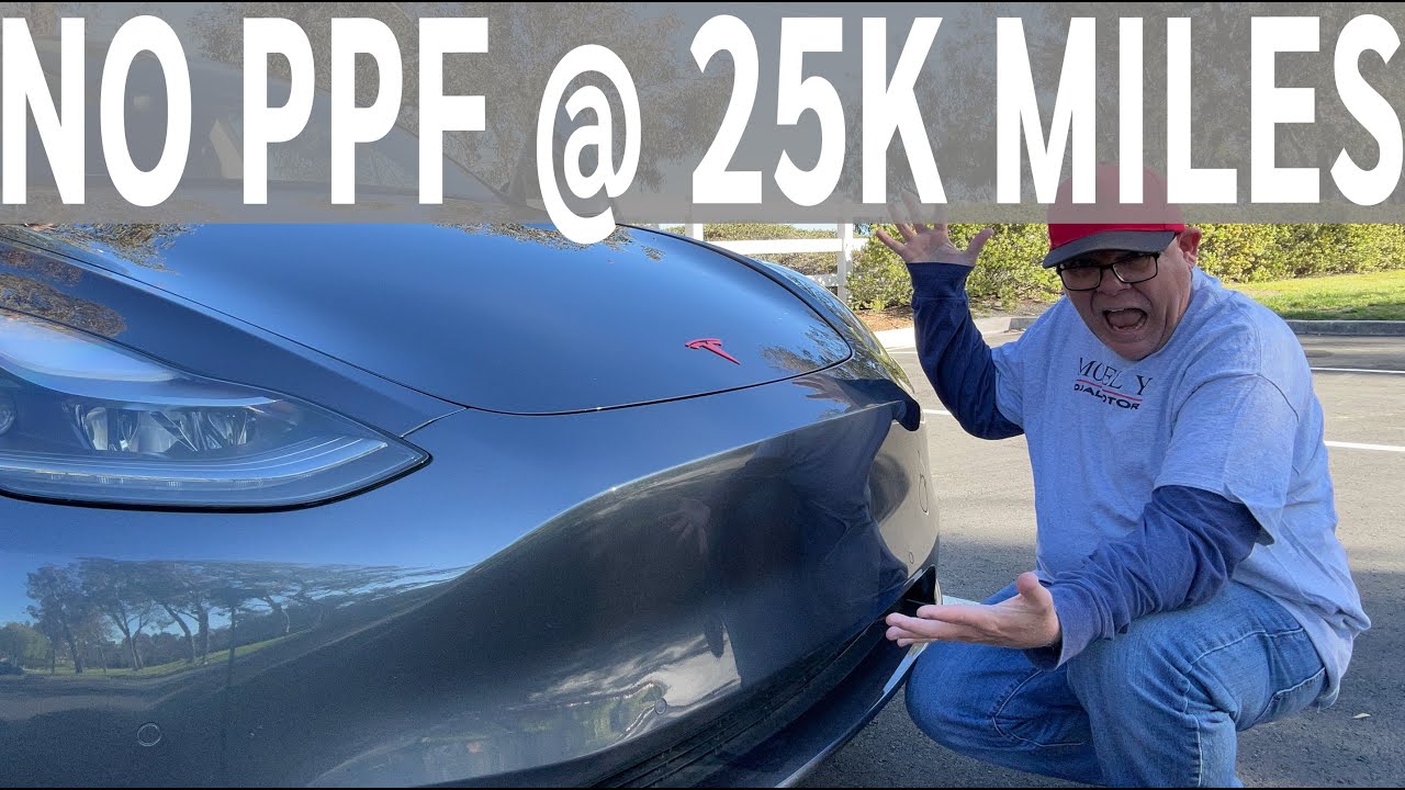 How is my Tesla Model Y doing with NO PPF at 25,000 Miles? Any Rock Chips?