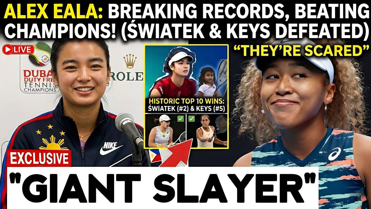 20-Year-Old Eala Breaks Records, Stuns WTA, Ignites Filipino Tennis Revolution