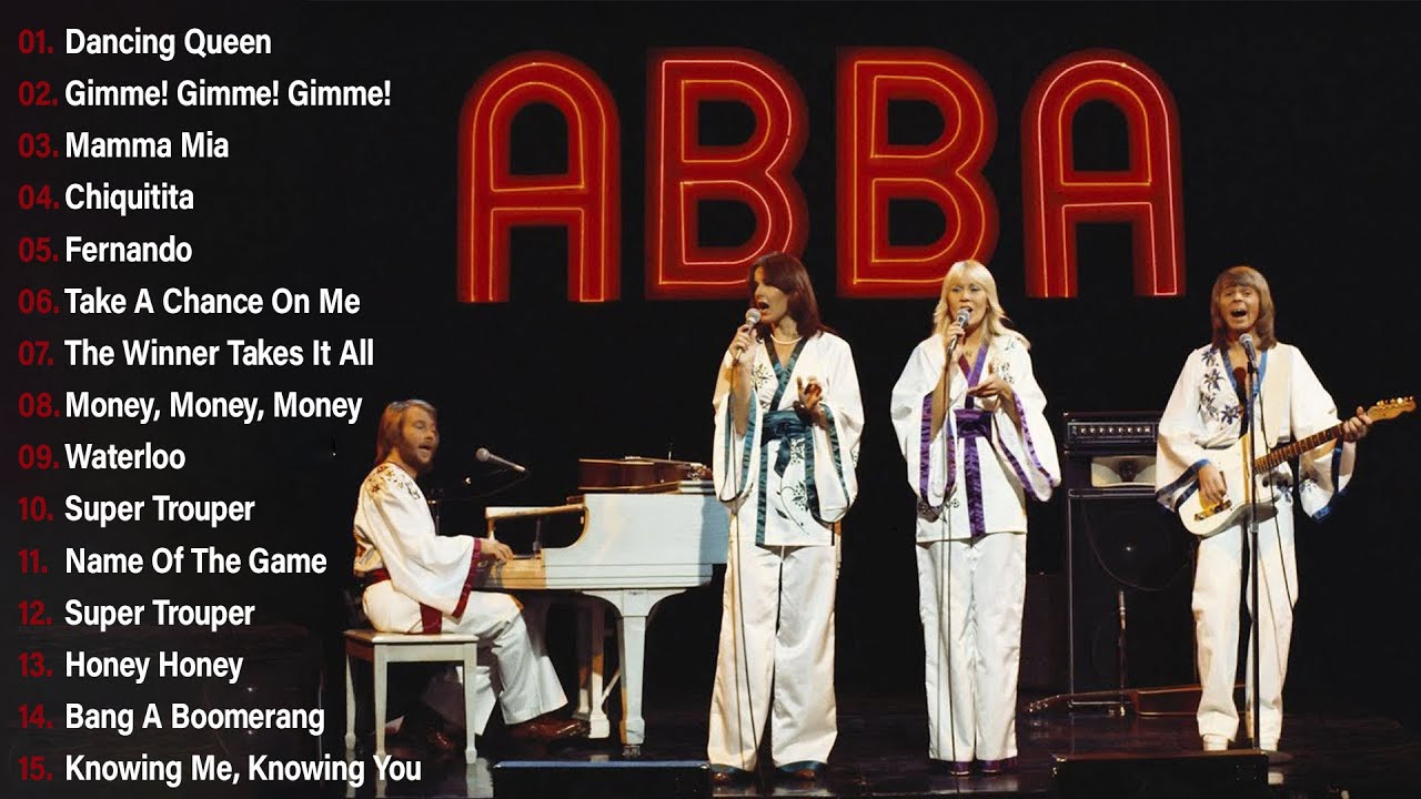 A B B A Greatest Hits Full Album 2025 ~ Dancing Queen, Mamma Mia, Chiquitita, Fernando,... #abba